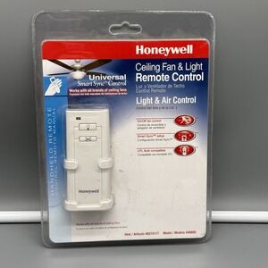 Honeywell Ceiling Fan & Light Remote Control Universal SmartSync 40009 0374117